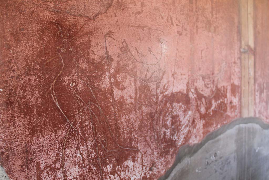 V.1 Herculaneum. March 2014. Room 2, looking west from east end of south wall.
Foto Annette Haug, ERC Grant 681269 DÉCOR.